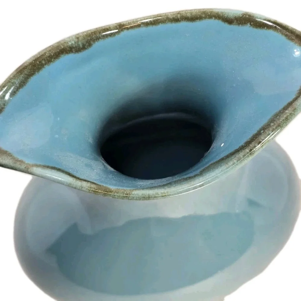 Southern Living At Home Blue Ceramic Vase 12